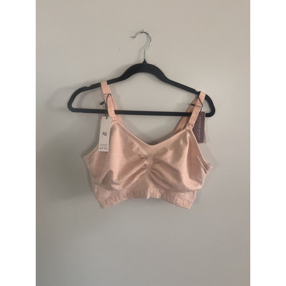 Kindred Bravely Nursing Bra XL Busty Pink NWT